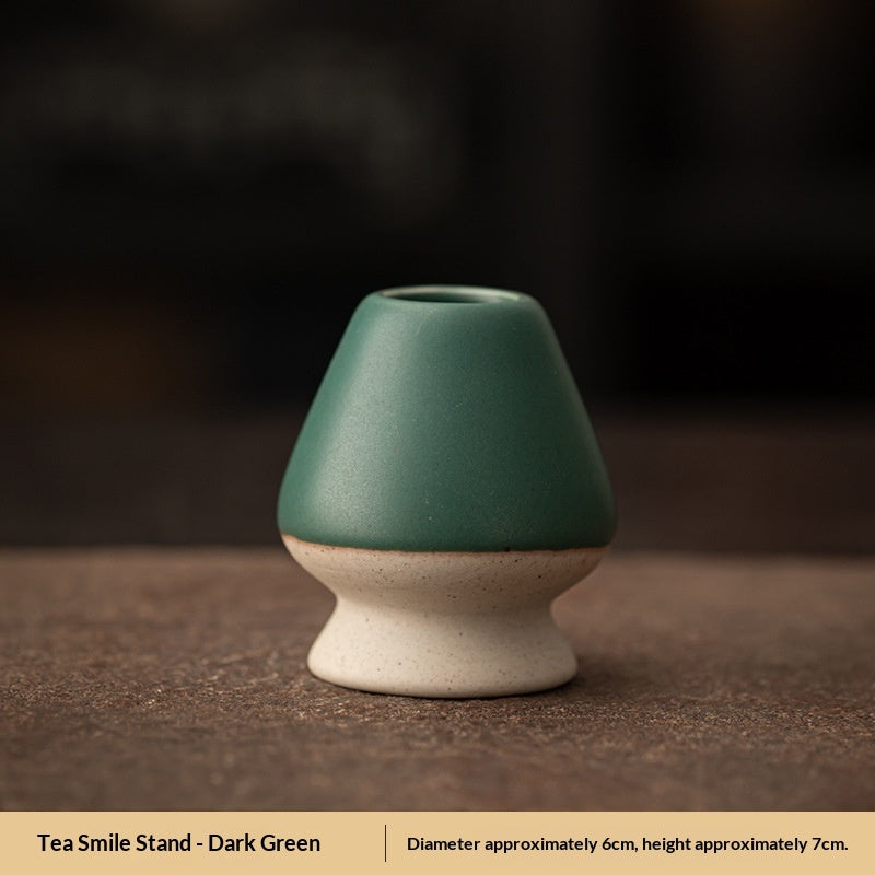 Chasen Kaishi Ceramic Holder Tool Accessory For Japanese Matcha Preparation