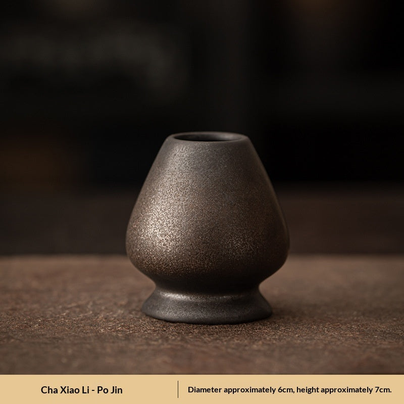 Chasen Kaishi Ceramic Holder Tool Accessory For Japanese Matcha Preparation