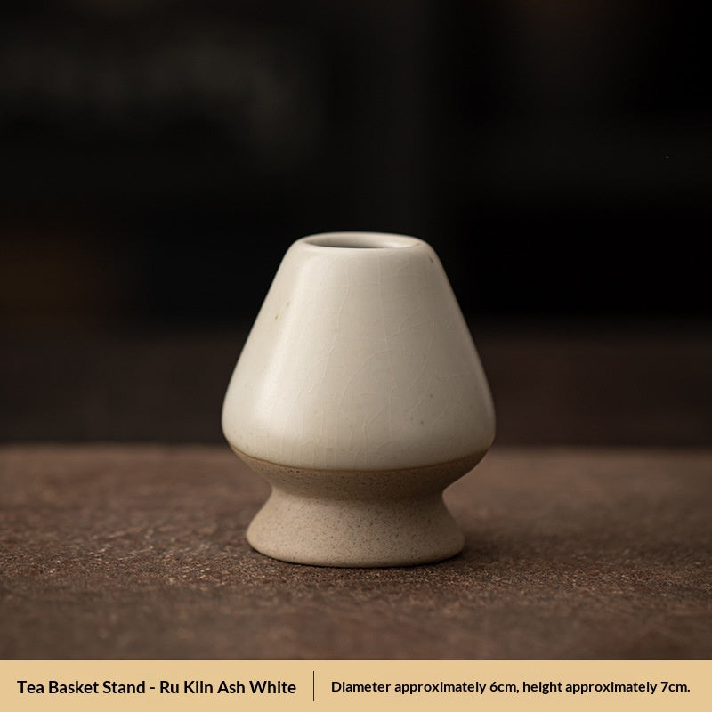 Chasen Kaishi Ceramic Holder Tool Accessory For Japanese Matcha Preparation