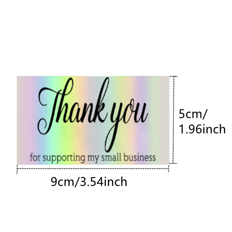 50 Sheetspack Laser Holographic Gift Card Greeting Card Gift