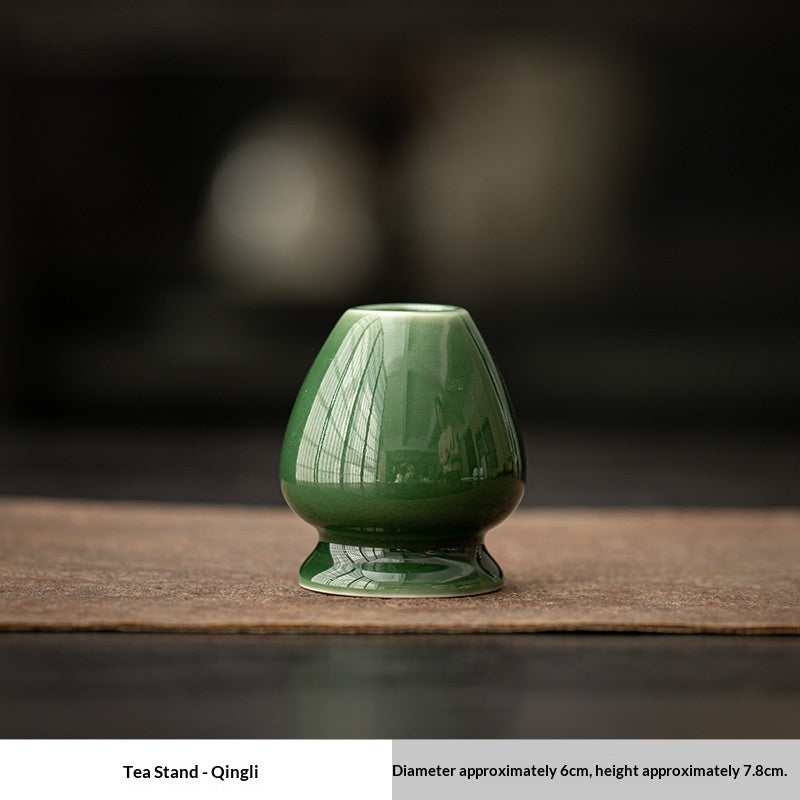 Chasen Kaishi Ceramic Holder Tool Accessory For Japanese Matcha Preparation