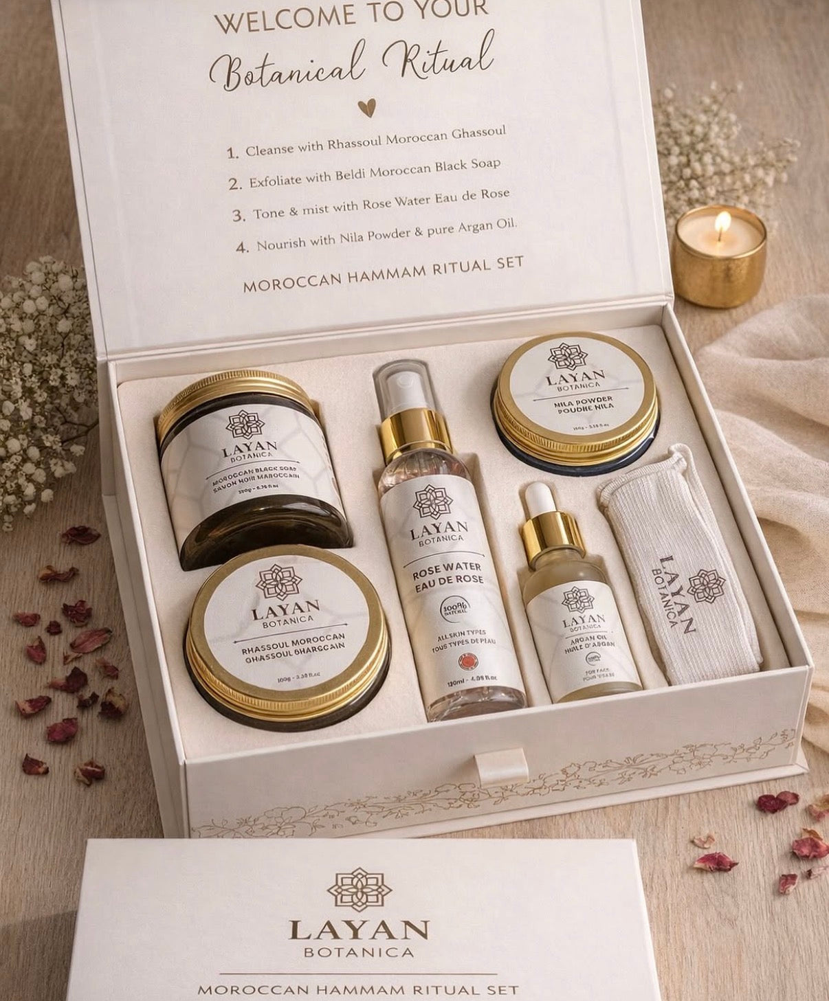 Moroccan Hammam Set