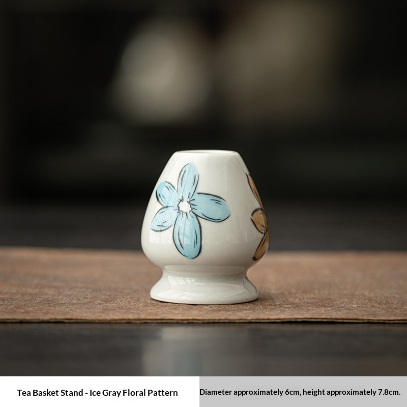 Chasen Kaishi Ceramic Holder Tool Accessory For Japanese Matcha Preparation