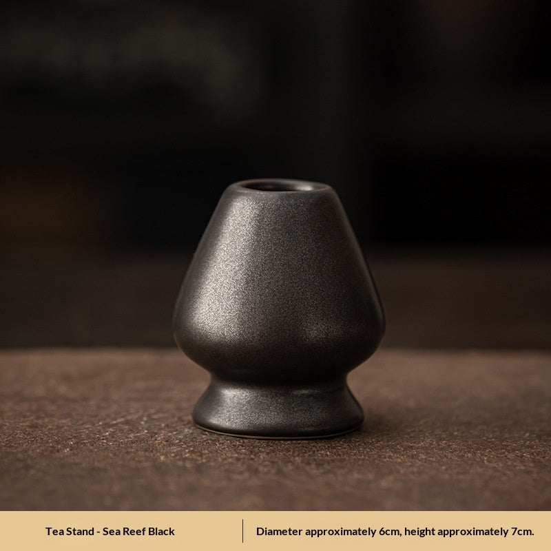 Chasen Kaishi Ceramic Holder Tool Accessory For Japanese Matcha Preparation