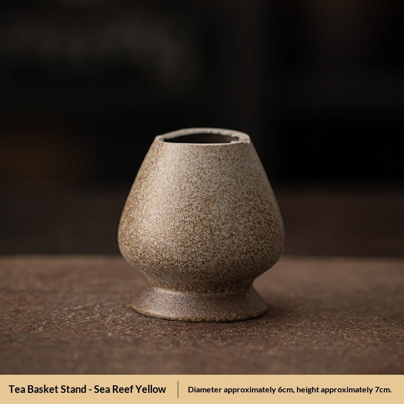 Chasen Kaishi Ceramic Holder Tool Accessory For Japanese Matcha Preparation